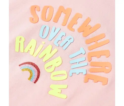 Bērnu T-Krekls, Gaiši Rozā, 140