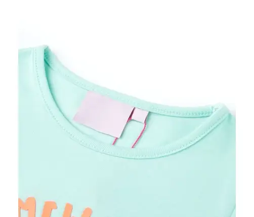 Bērnu T-Krekls, Gaiša Ūdens Krāsā, 140