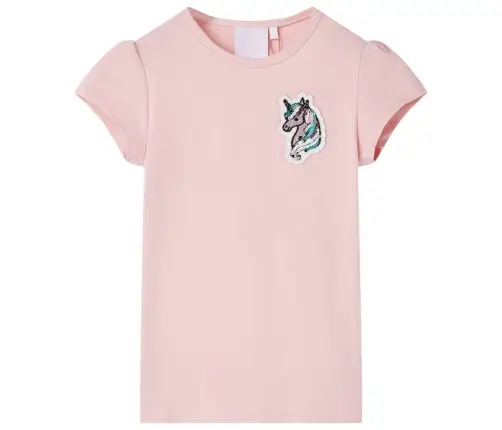 Bērnu T-Krekls, Gaiši Rozā, 104