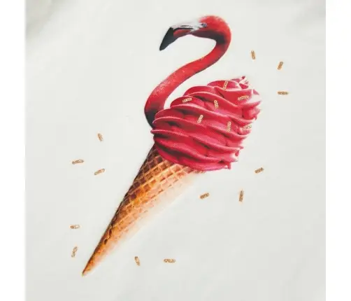 Bērnu T-Krekls, Krēmīgi Iedzeltens, 128