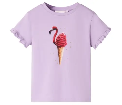 Bērnu T-Krekls, Ceriņu Krāsā, 104