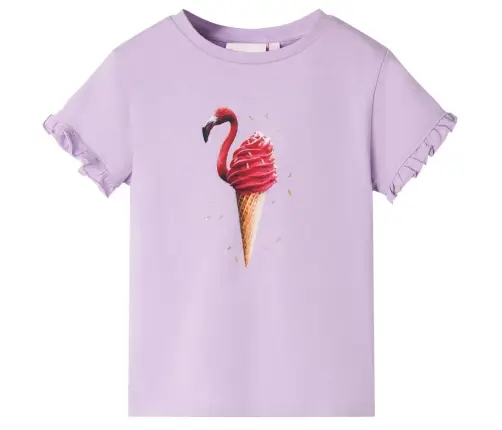 Bērnu T-Krekls, Ceriņu Krāsā, 128