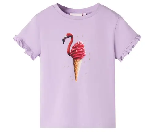 Bērnu T-Krekls, Ceriņu Krāsā, 140