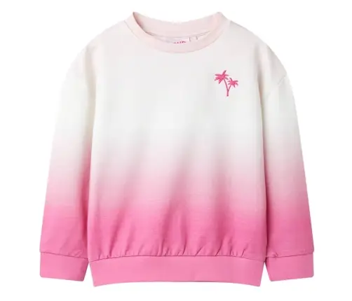 Vaikiškas Sportinis Megztinis, Šviesiai Rožinės Spalvos, 128 Dydžio