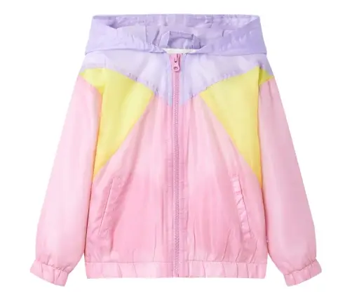 Vaikiška Striukė Su Gobtuvu Ir Užtrauktuku, Įvairių Spalvų, 104 Dydžio