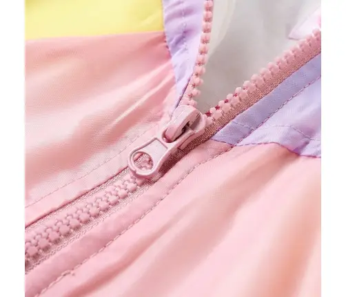 Vaikiška Striukė Su Gobtuvu Ir Užtrauktuku, Įvairių Spalvų, 104 Dydžio