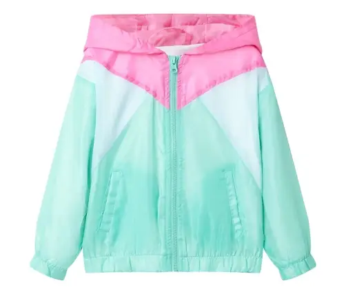 Bērnu Jaka Ar Kapuci Un Rāvējslēdzēju, Krāsaina, 104