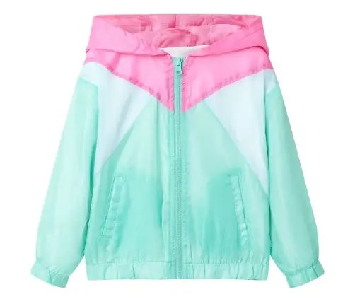 Bērnu Jaka Ar Kapuci Un Rāvējslēdzēju, Krāsaina, 116