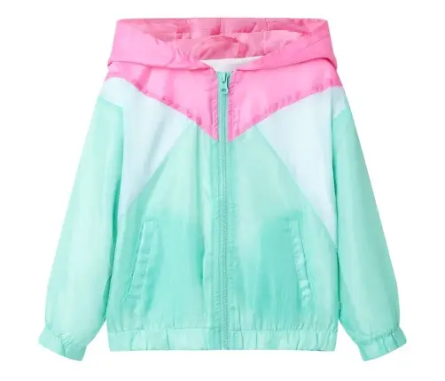 Laste Jakk, Luku Ja Kapuutsiga, Mitmevärviline, 128