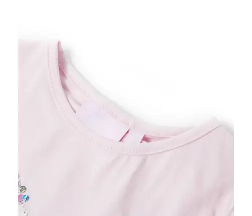 Vaikiški Marškinėliai Trumpomis Rankovėmis, Rožiniai, 92 Dydžio