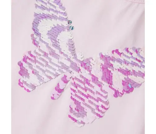 Lühikeste Varrukatega Laste Särk, Pehme Roosa, 116