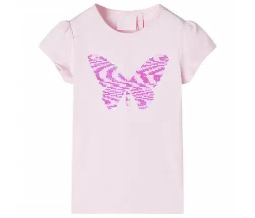 Bērnu Krekls Ar Piedurknēm, Maigi Rozā, 128