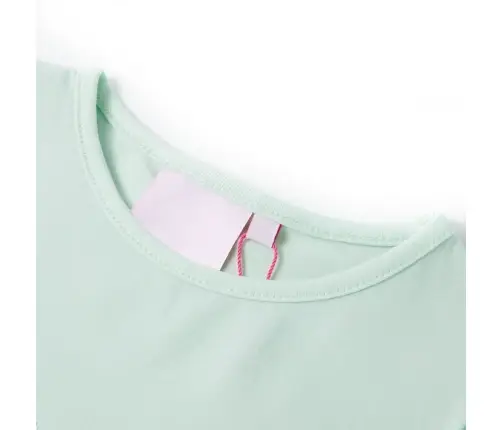 Vaikiški Marškinėliai Trumpomis Rankovėmis, Mėtiniai, 116 Dydžio