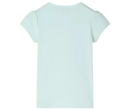 Lühikeste Varrukatega Laste Särk, Hele Mündiroheline, 140