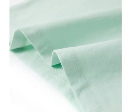 Lühikeste Varrukatega Laste Särk, Hele Mündiroheline, 140