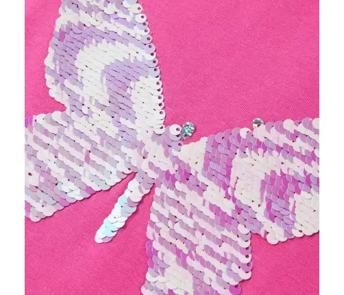 Vaikiški Marškinėliai Trumpomis Rankovėmis, Rožiniai, 104 Dydžio