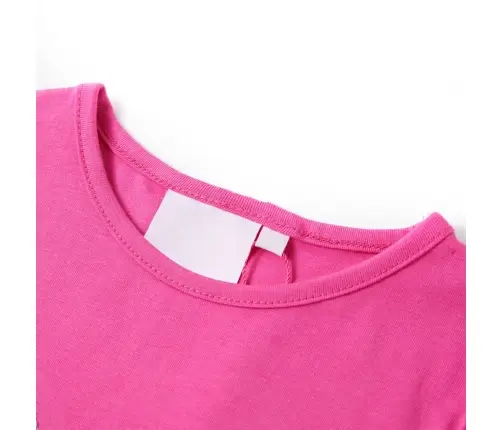 Bērnu Krekls Ar Piedurknēm, Tumši Rozā, 128