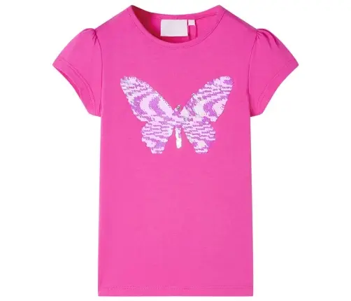 Bērnu Krekls Ar Piedurknēm, Tumši Rozā, 140