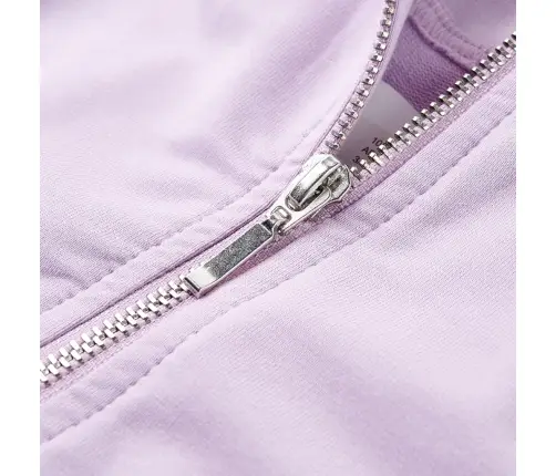 Vaikiškas Sportinis Megztinis Su Gobtuvu, Alyvinės Spalvos, 92 Dydžio