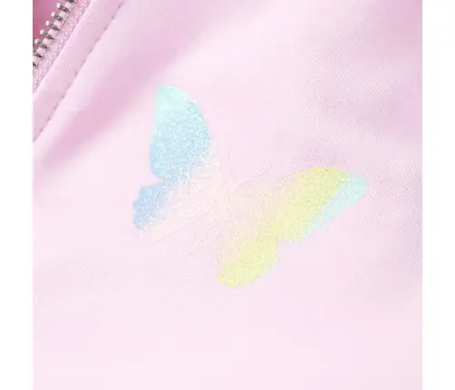 Bērnu Jaka Ar Kapuci, Gaiši Rozā, 128