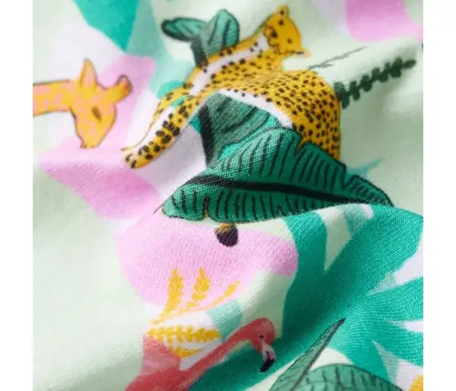 Laste Lühikesed Püksid Pingutusnööriga, Hele Mündiroheline, 92