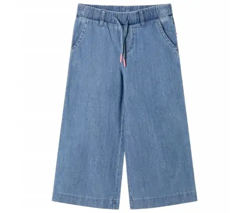 Vaikiškos Kelnės, Džinso Mėlynos Spalvos, 128 Dydžio