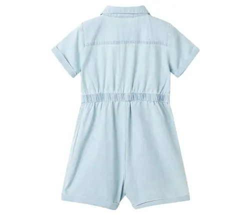 Bērnu Kombinezons Ar Īsām Piedurknēm, Maigi Zils, 104