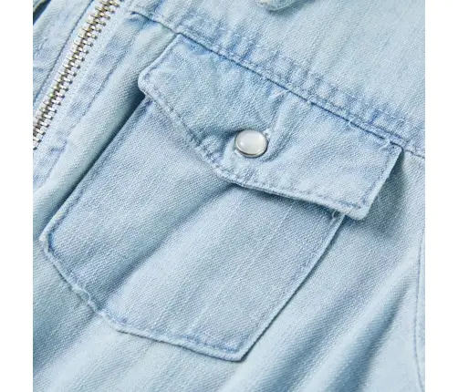 Bērnu Kombinezons Ar Īsām Piedurknēm, Maigi Zils, 116