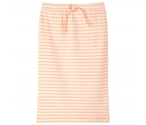 Bērnu Svārki Ar Svītrām, Fluorescējoši Oranži, 92