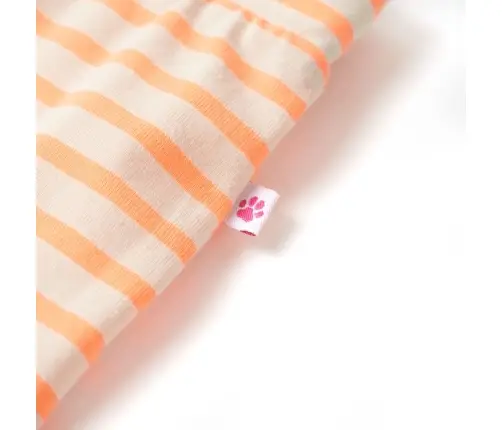 Bērnu Svārki Ar Svītrām, Fluorescējoši Oranži, 92