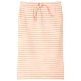 Bērnu Svārki Ar Svītrām, Fluorescējoši Oranži, 116