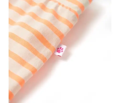 Bērnu Svārki Ar Svītrām, Fluorescējoši Oranži, 116