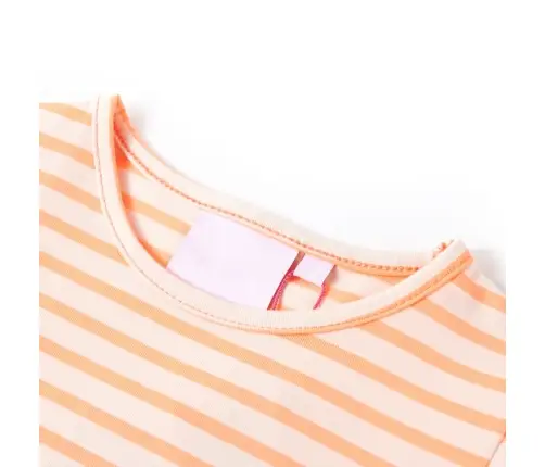 Bērnu T-Krekls, Neona Oranžs, 104