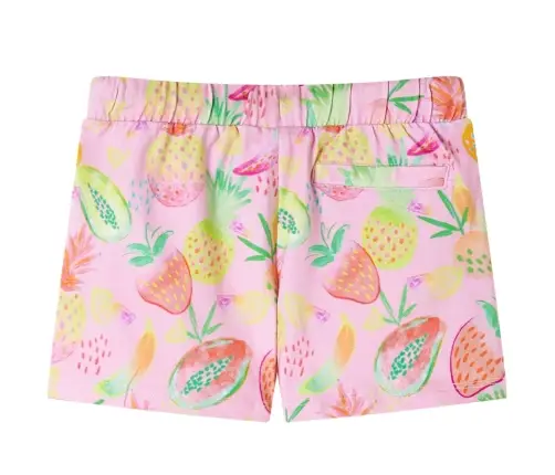 Laste Lühikesed Püksid Pingutusnööriga, Pehme Roosa, 92