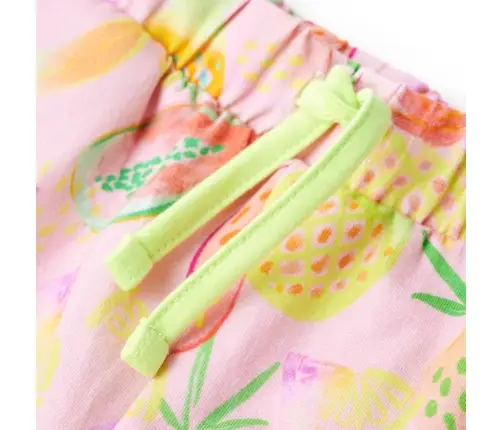 Laste Lühikesed Püksid Pingutusnööriga, Pehme Roosa, 92