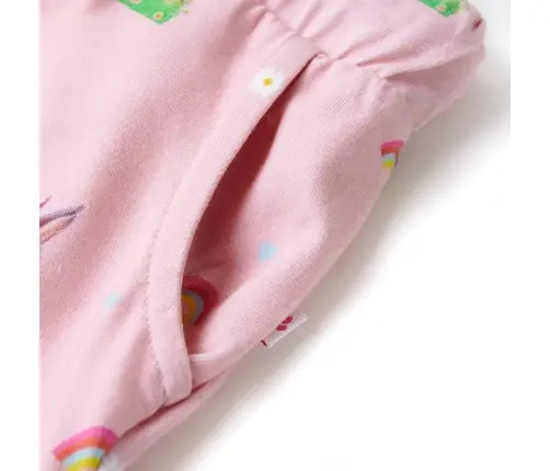 Vaikiški Šortai Su Sutraukiama Juostele, Šviesiai Rožiniai, 128 Dydžio