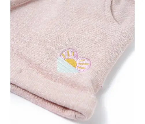 Bērnu Šorti Ar Aukliņu, Jaukti Gaiši Rozā, 104