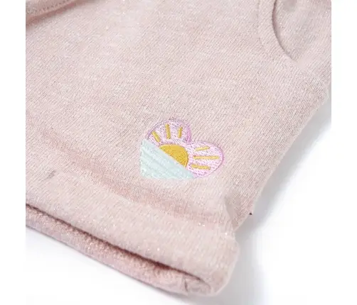 Bērnu Šorti Ar Aukliņu, Jaukti Gaiši Rozā, 128