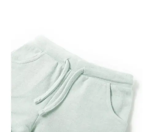 Laste Lühikesed Püksid Pingutusnööriga, Hele Mündiroheline, 116