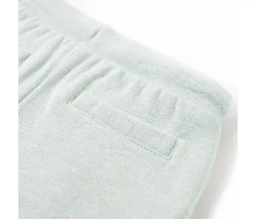 Laste Lühikesed Püksid Pingutusnööriga, Hele Mündiroheline, 116