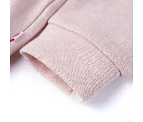 Vaikiškas Sportinis Megztinis Su Gobtuvu Ir Užtrauktuku, Rožinis