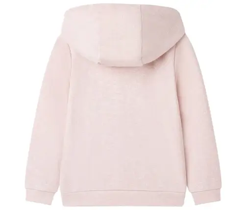 Vaikiškas Sportinis Megztinis Su Gobtuvu Ir Užtrauktuku, Rožinis