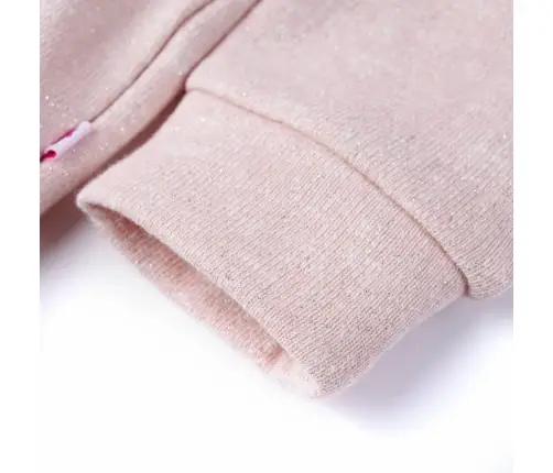 Vaikiškas Sportinis Megztinis Su Gobtuvu Ir Užtrauktuku, Rožinis