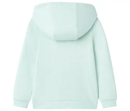 Bērnu Jaka Ar Kapuci Un Rāvējslēdzēju, Gaiša Piparmētru, 116