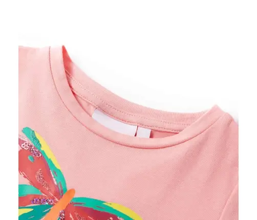 Vaikiški Marškinėliai, Rožinės Spalvos, 92 Dydžio