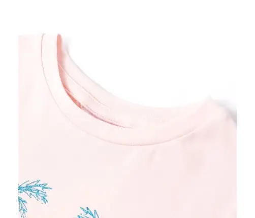 Laste T-Särk, Pehme Roosa, 140