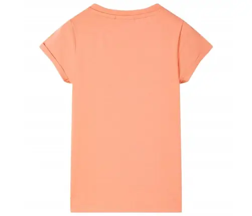 Bērnu T-Krekls, Persiku Krāsa, 92