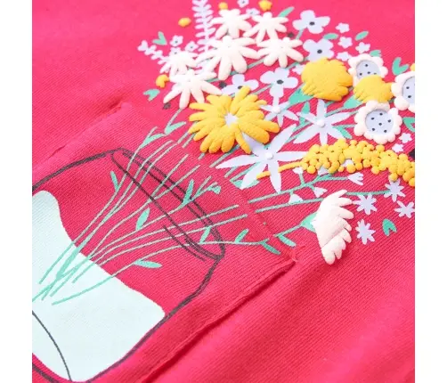 Laste T-Särk, Erkroosa, 128