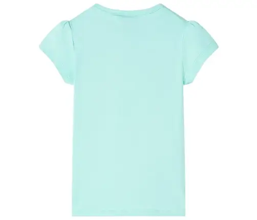 Vaikiški Marškinėliai, Šviesiai Mėtinės Spalvos, 128 Dydžio