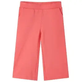 Bērnu Bikses, Platas, Koraļļu Krāsā, 104